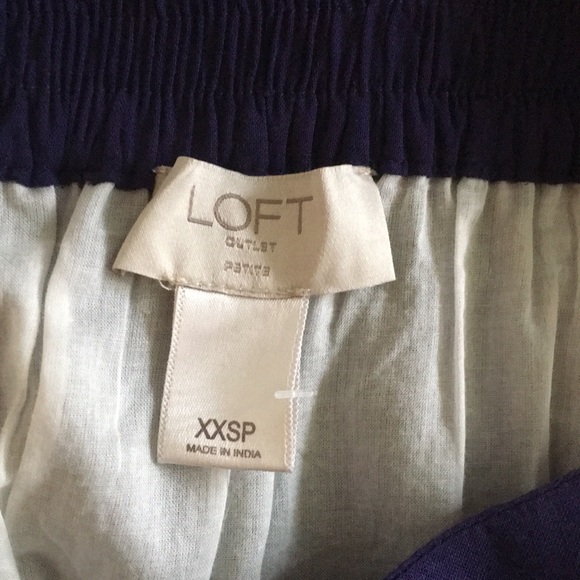 NWT LOFT Blue Skirt XXSP - Picture 2 of 3